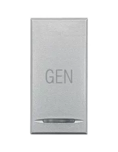 Bticino hc4915ac axolute key cover gen symbol light grey